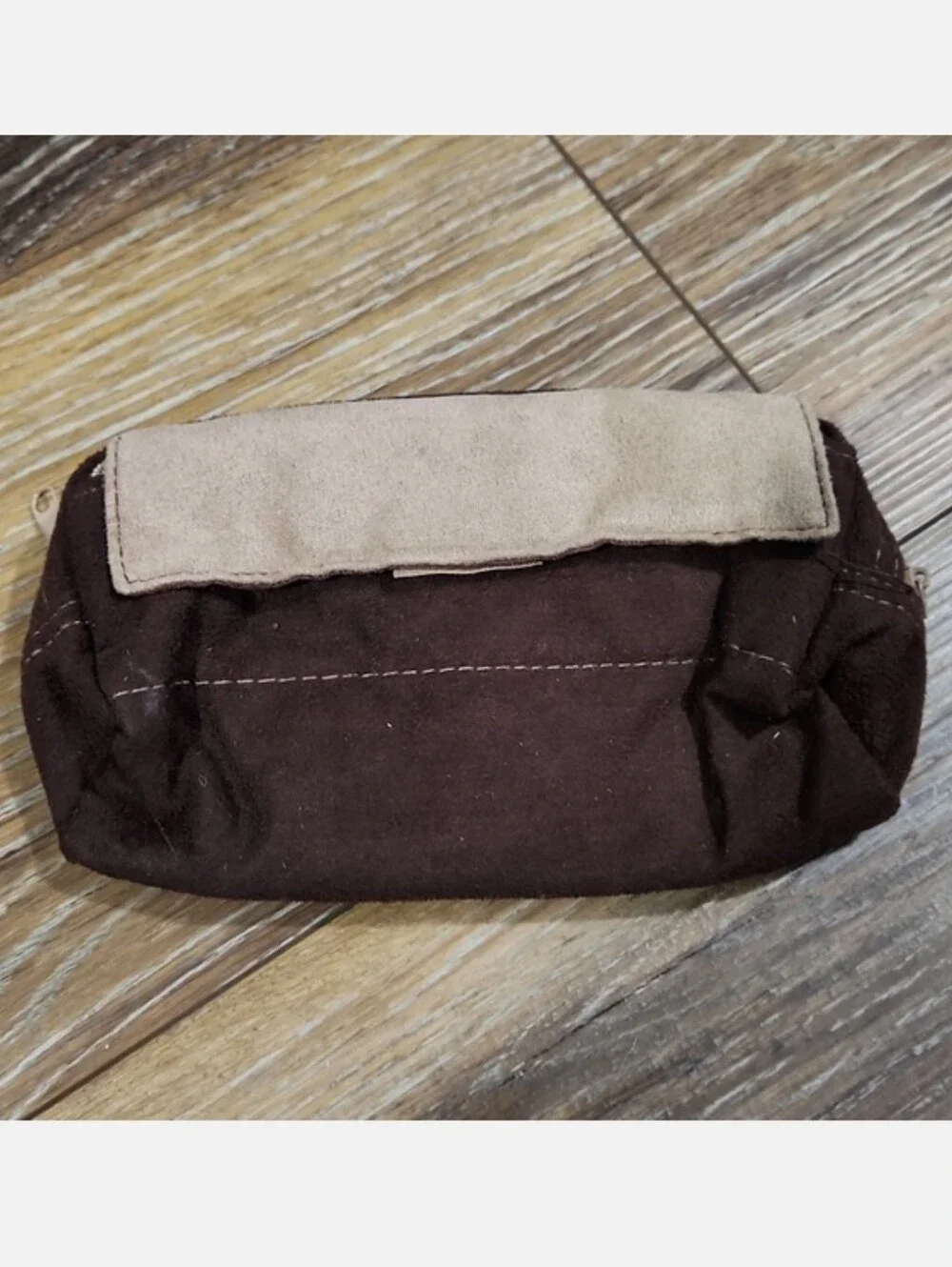 Brown Tan Makeup Cosmetic Travel Bag